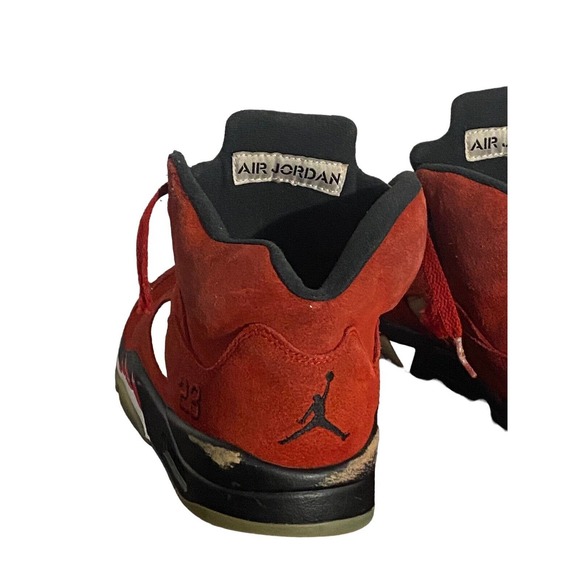 Nike Air Jordan 5 Retro Raging Bulls 2021 Size 8.5 DD0587-600 Red Black Silver V main image 5